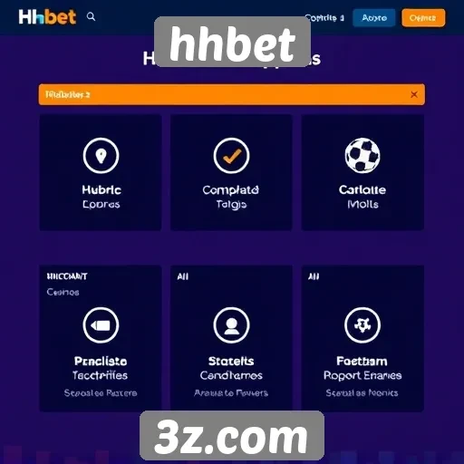 Análise de funcionalidades do site hhbet